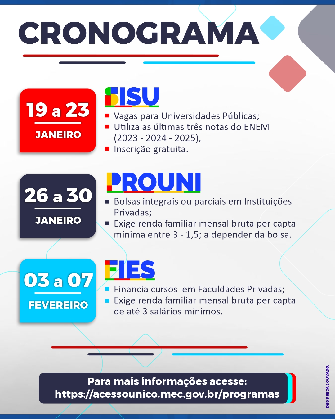 Cronograma ProgramasENEM Bnovo