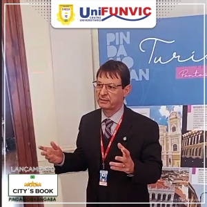 Pindamonhangaba lançou a revista City’s Book e contou com a participação do Reitor do UniFUNVIC Luis Otávio Palhari