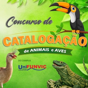 UniFUNVIC lança Concurso de Catalogação de Animais e Aves