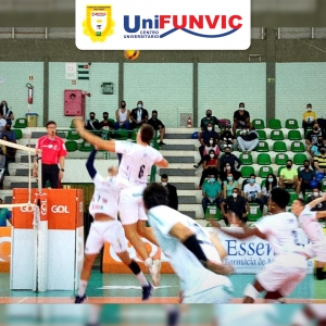 VÔLEI FUNVIC NATAL VENCE RIO GRANDE DO NORTE EM PARTIDA VÁLIDA PELA SUPERLIGA.