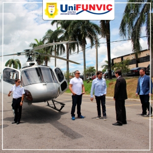 UniFUNVIC recebe visitas ilustres