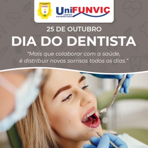 DIA 25 DE OUTUBRO, DIA DO PROFISSIONAL QUE NOS FAZ SORRIR