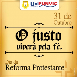 31 DE OUTUBRO - Dia da Reforma Protestante