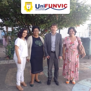 VISITA DO REITOR DO UNIFUNVIC AO LAR BOM SAMARITANO DE TAUBATÉ